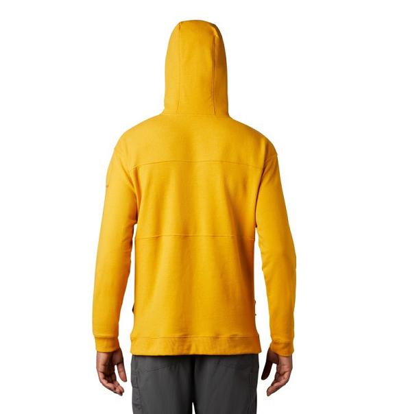 Columbia Lodge Hoodies Yellow Red For Men's NZ7134 New Zealand